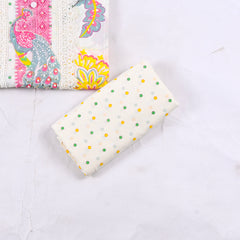 Cotton Cream Unstitched Suit