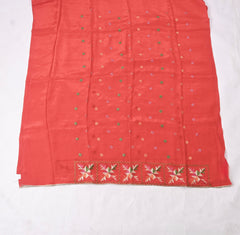 Crepe Red Unstitched Suit