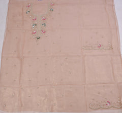 Crush Beige Unstitched Suit