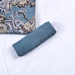 Tista Chinon Blue Unstitched Suit