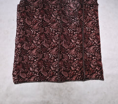 Mul Deep wine Unstitched Suit