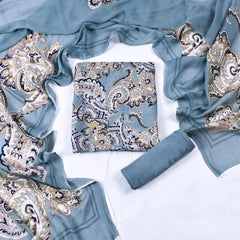 Tista Chinon Blue Unstitched Suit