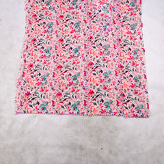Twill Organza Pink Unstitched Suit