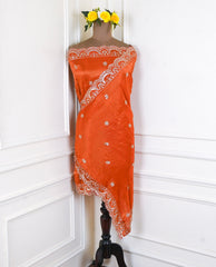 Shimmer Rust Unstitched Suit