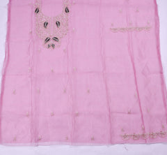 Shimmer Purple Unstitched Suit