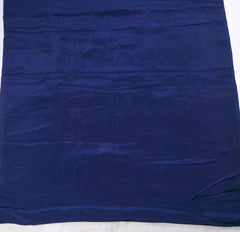 Glass Organza Navy Blue Unstitched Suit