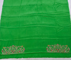 Khadi Parrot Unstitched Suit