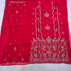 Glass Magenta Unstitched Suit