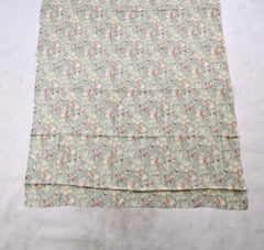 Muslin Mint Green Unstitched Suit