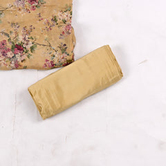 Chinon Pastel Yellow Unstitched Suit