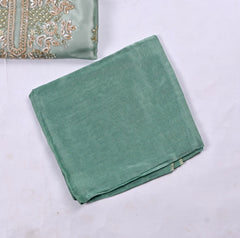 Glass Green Unstitched Suit