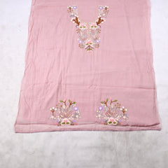 Mul Cotton Pink Unstitched Suit