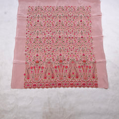 Crepe Rose gold Unstitched Suit