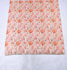 Shimmer Peach Unstitched Suit
