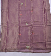 Shimmer Purple Unstitched Suit