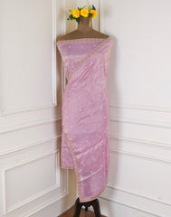 Shimmer Pink Unstitched Suit