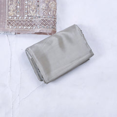 Glass Shimmer Grey Unstitched Suit