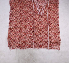 Mul Check Unstitched Suit