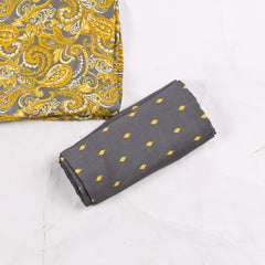 Chinon Yellow Unstitched Suit