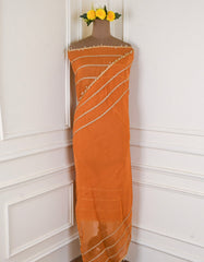 Shimmer Golden Unstitched Suit