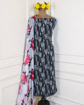 Crepe Black Unstitched Suit