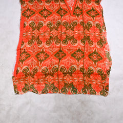 Burberry Orange Unstitched Suit