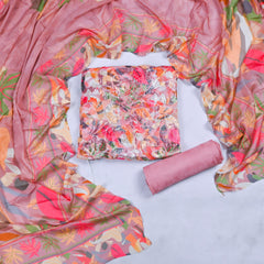Brasso Peach Unstitched Suit
