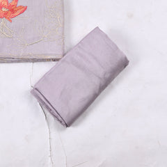 Mul Cotton Lavender Unstitched Suit