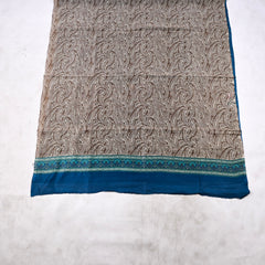 Maheshwari Cotton Ferozi Unstitched Suit
