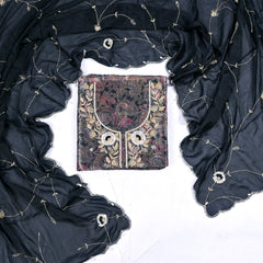 Crush Black Unstitched Suit