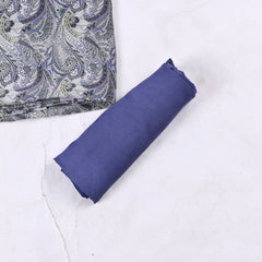 Crepe Blue Unstitched Suit