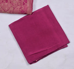 Banarasi Pink Unstitched Suit