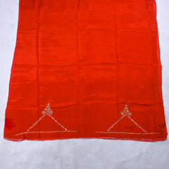Crepe Rust Unstitched Suit