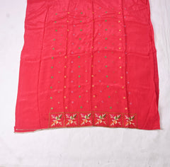 Crepe Magenta Unstitched Suit