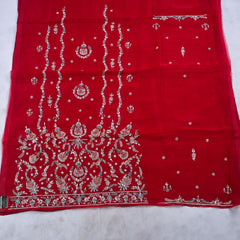 Glass Red Unstitched Suit
