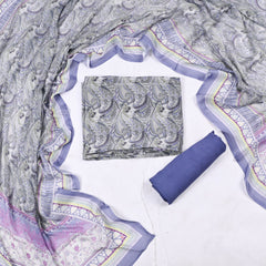 Crepe Blue Unstitched Suit