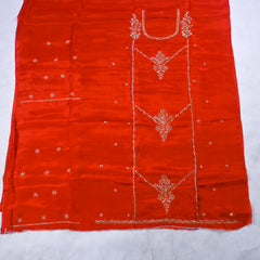 Crepe Rust Unstitched Suit