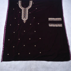 Velvet Violet Unstitched Suit