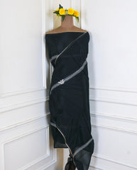 Crepe Black Unstitched Suit