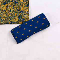 Chinon Blue Unstitched Suit
