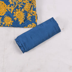 Crepe Blue Unstitched Suit
