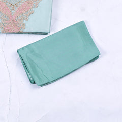 Glass Pista Green Unstitched Suit