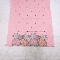 Mul Cotton Pink Unstitched Suit