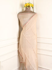 Khadi Onion Pink Unstitched Suit