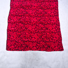 Crepe Red Unstitched Suit