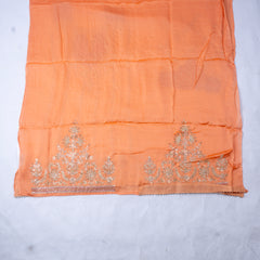 Gavadin Silk Peach Unstitched Suit
