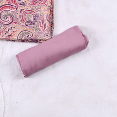 Chinon Onion Pink Unstitched Suit