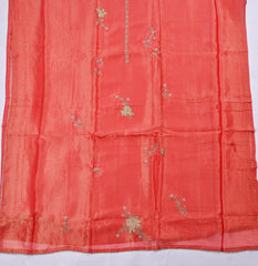 Shimmer Red Unstitched Suit