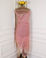 Crush Peach Unstitched Suit