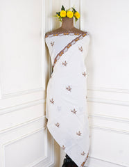Pure Cotton Yellow Unstitched Suit